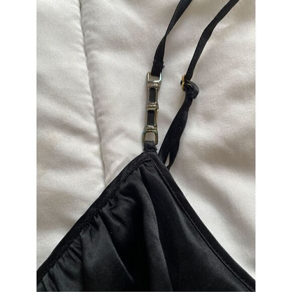 Trina Turk silk lace cami top size small black - Picture 4 of 7